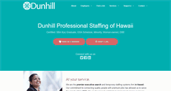 Desktop Screenshot of dunhillhawaii.com