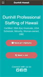 Mobile Screenshot of dunhillhawaii.com